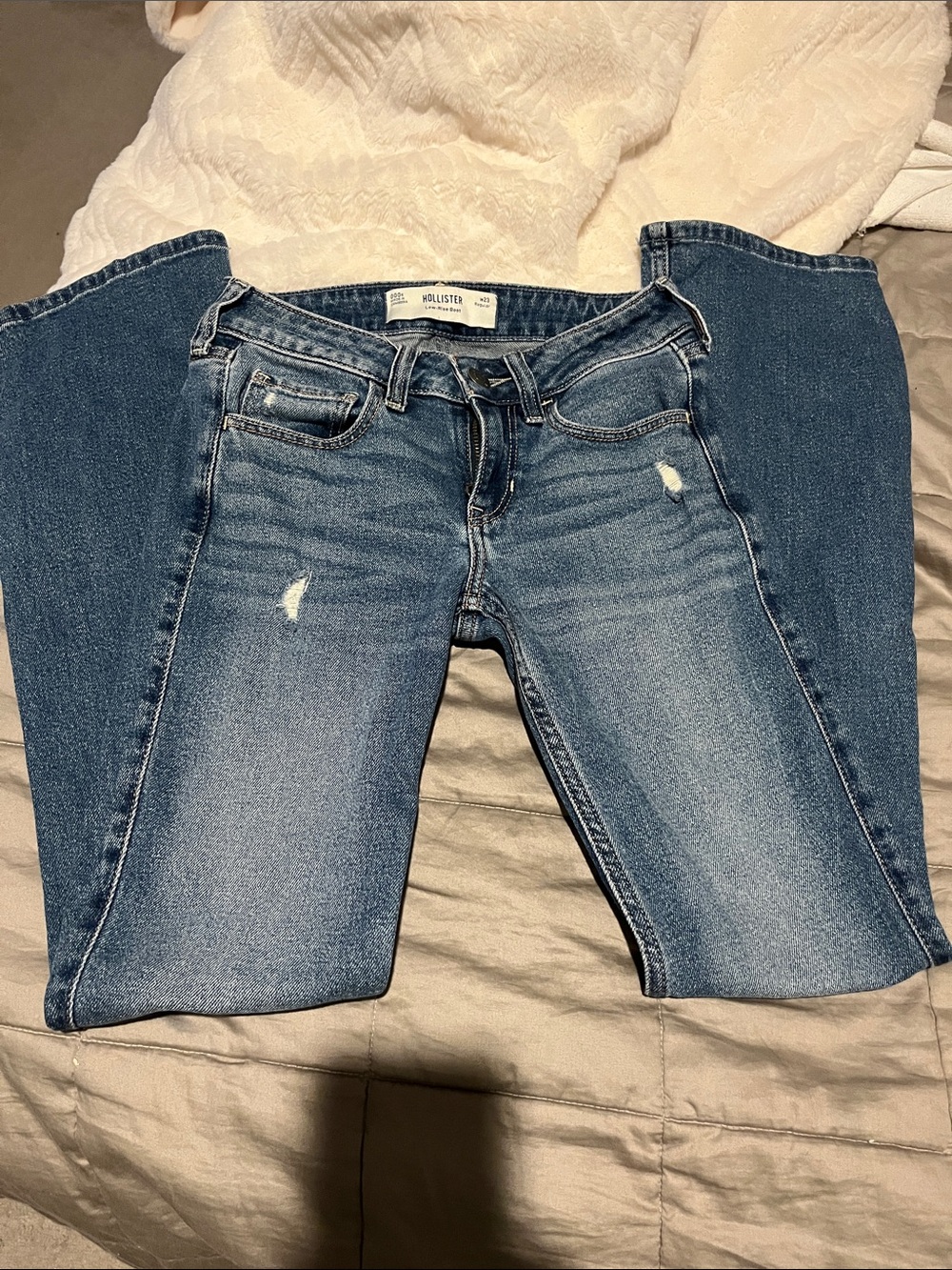 Hollister Low Rise Boot Cut Jean
